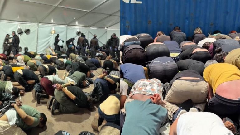 Flottille pour Gaza : des militants arrêtés par Israël, agenouillés, humiliés, Rome dénonce un traitement "inadmissible", Netanyahu critique la diffusion d'une vidéo