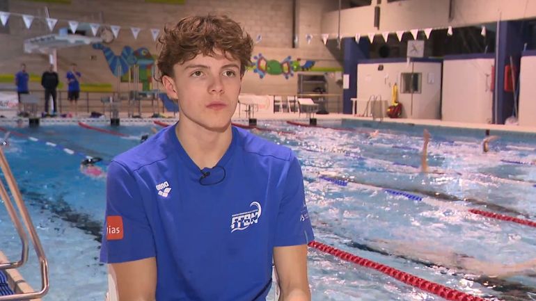Simon Laviolette, le nouveau visage de la natation belge : "Léon Marchand, mon idole ? J’espère que sera mon concurrent bientôt"
