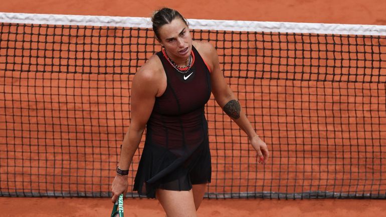 Roland-Garros : Aryna Sabalenka, première joueuse mondiale et grande favorite, éliminée en quart de finale
