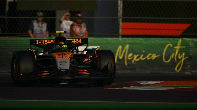 F1 Mexique : Norris domine la dernière séance d'essais libres devant Hamilton