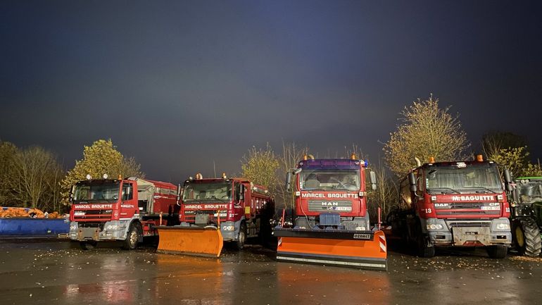 Battice : les équipes d’épandage se mobilisent en attendant la neige Battice : les équipes d’épandage se mobilisent en attendant la neige