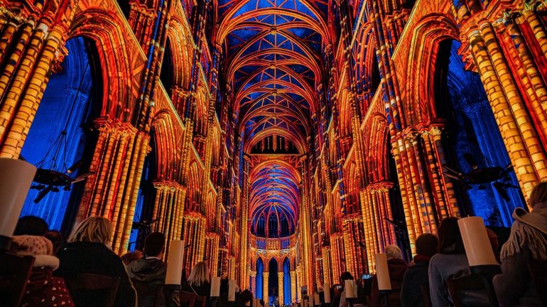 Pour ses 800 ans, la Cathédrale Saints-Michel-et-Gudule accueille un spectacle immersif avec musique live