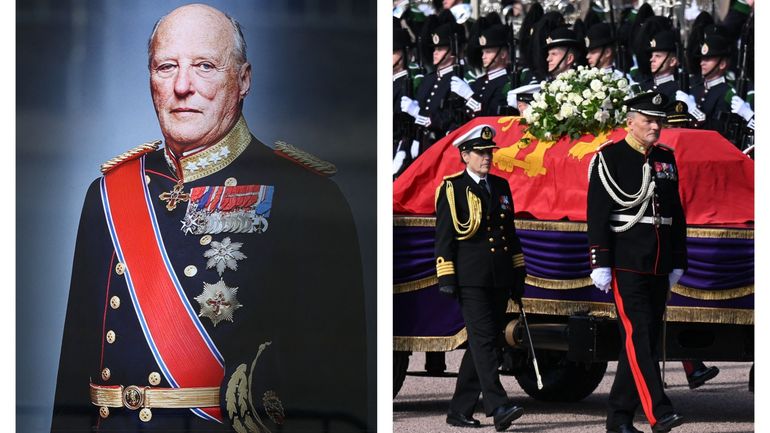 La Norvège fait ses adieux au roi Harald V : son dernier voyage en images, entouré des têtes couronnées et chefs d'État