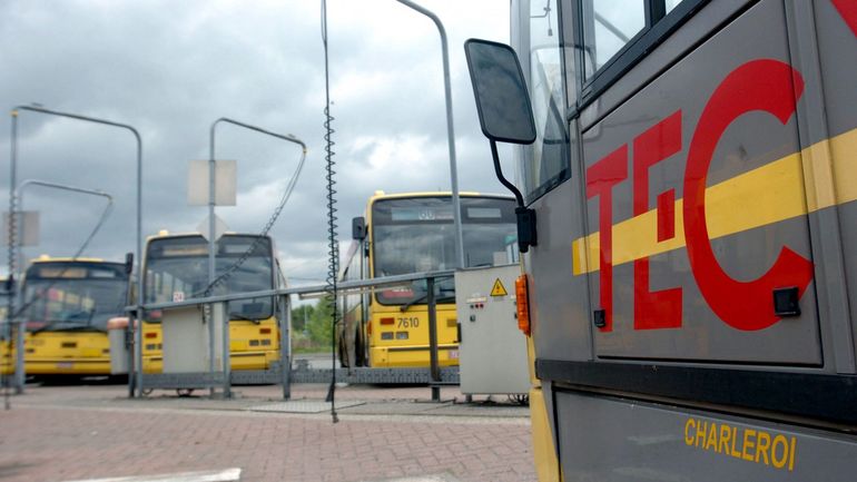 Le réseau TEC en grève : le front commun maintient son préavis
