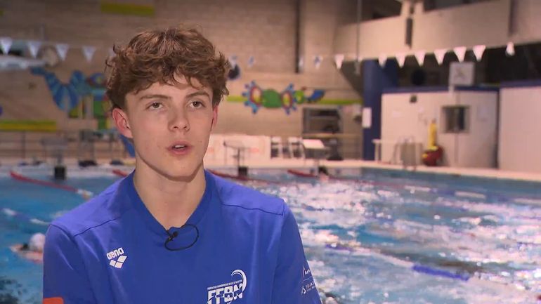 Simon Laviolette, le nouveau visage de la natation belge : "Léon Marchand, mon idole ? J’espère que sera mon concurrent bientôt"