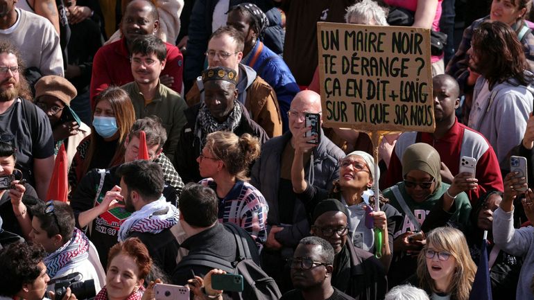 Plusieurs milliers de personnes rassemblées contre le racisme près de Paris