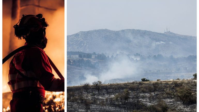 "Je ne reverrai plus jamais le parc naturel vert " : dans le centre de l'Espagne, 32.000 hectares brûlés par les incendies et l'angoisse d'un feu "féroce et sauvage"