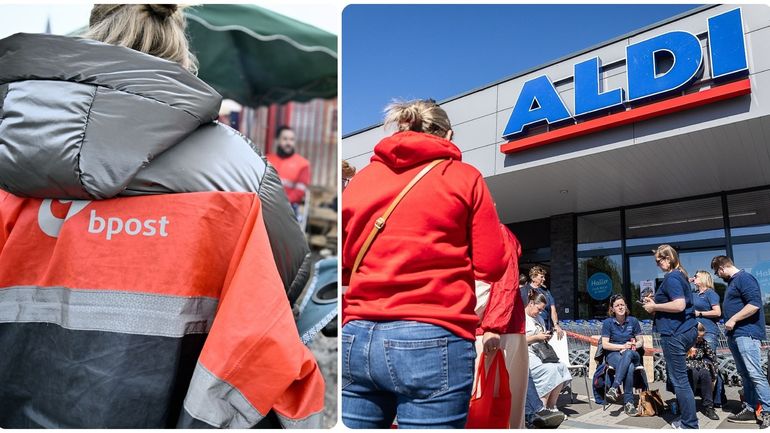 "QR le débat" Grève de bpost et de Aldi - syndicats, patrons : qui exagère ? Suivez notre direct sur La Une et Auvio