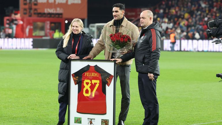Diables Rouges : Marouane Fellaini mis à l’honneur à Sclessin avant Belgique – Liechtenstein