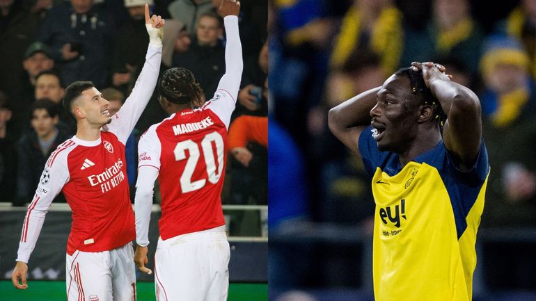 Arsenal seul au monde, les clubs belges en grande difficulté : le classement de la Ligue des champions se précise Arsenal seul au monde, les clubs belges en grande difficulté : le classement de la Ligue des champions se précise