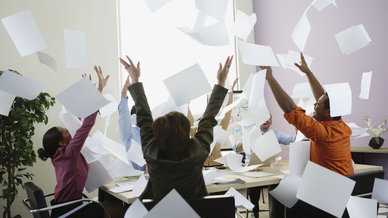 Le nombre de travailleurs qui démissionnent en baisse, rapporte Securex