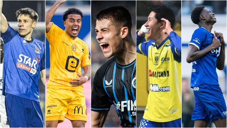 Plusieurs goals décisifs dans le top 5 des buts de la 28e journée de Pro League