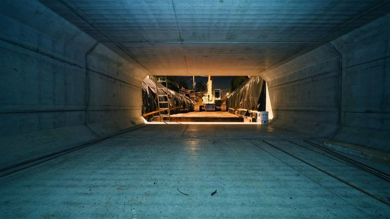 Construction d'un bassin d'orage XXL à Mehagne pour lutter contre les inondations
