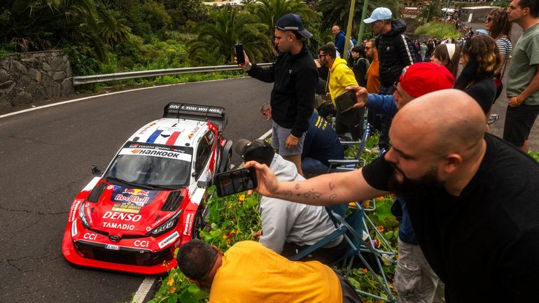 WRC Iles Canaries : 5 Toyota aux 5 premières places après la première journée, Neuville seulement 8e