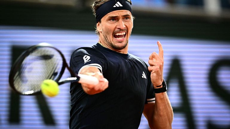 Direct vidéo - Roland-Garros : Zverev empoche le premier set contre Mensik