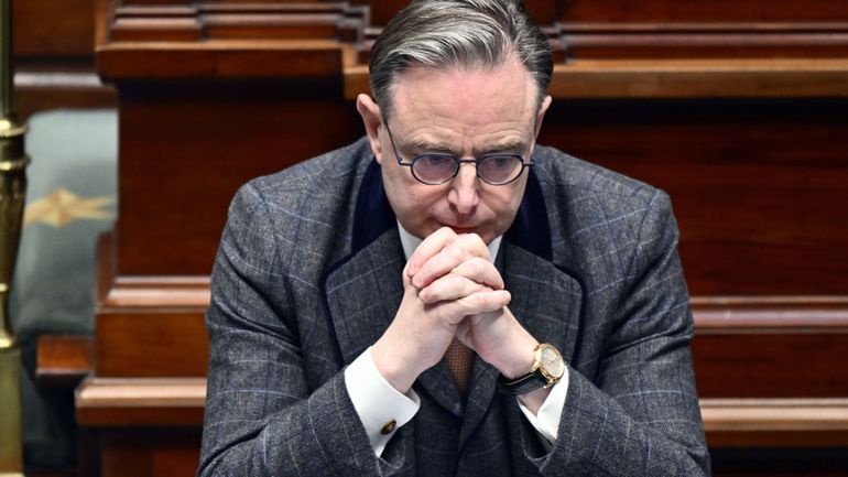 "Nous ne sommes pas des esclaves (des Etats-Unis)", lance Bart De Wever à la Chambre à propos du Groenland