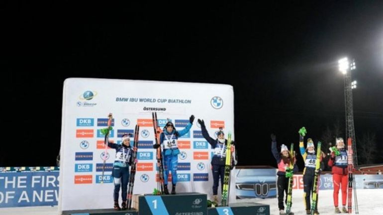 Maya Cloetens égale le meilleur résultat belge en Coupe du mondede biathlon : "C'est juste fou" Maya Cloetens égale le meilleur résultat belge en Coupe du mondede biathlon : "C'est juste fou"