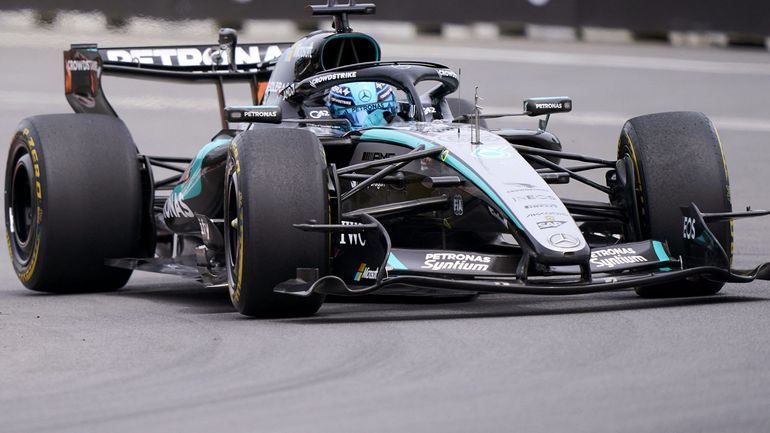 F1 Canada : George Russell signe la pole, première ligne 100% Mercedes