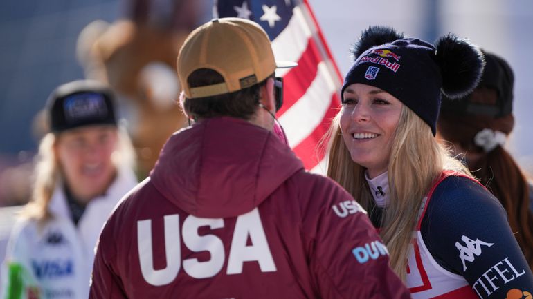 Coupe du monde de ski : Emma Aicher prive Lindsey Vonn du doublé à Saint-Moritz Coupe du monde de ski : Emma Aicher prive Lindsey Vonn du doublé à Saint-Moritz