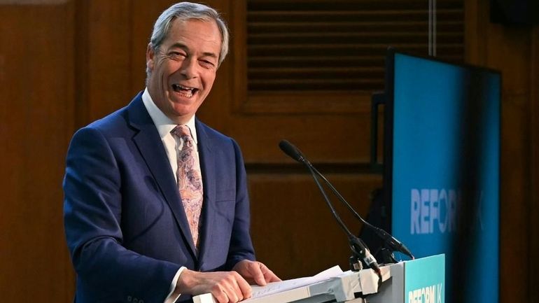 Nigel Farage lance son parti anti-immigration Reform UK à la conquête de l’Ecosse Nigel Farage lance son parti anti-immigration Reform UK à la conquête de l’Ecosse