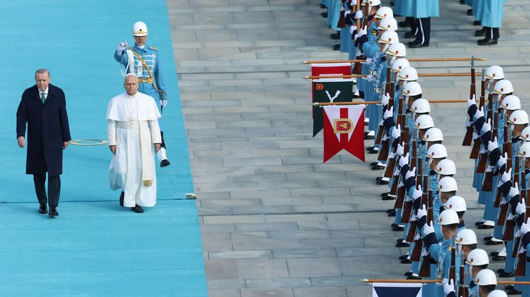 Léon XIV en visite en Turquie : le pape appelle Ankara à être "un facteur de stabilité et de rapprochement"