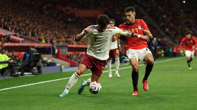 Les adversaires des Diables sont en forme : l'Egypte piège l'Espagne, l'Iran large vainqueur du Costa Rica