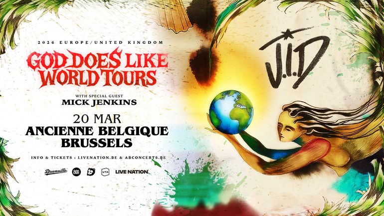 J.I.D se produira sur la scène de l'Ancienne Belgique en 2026