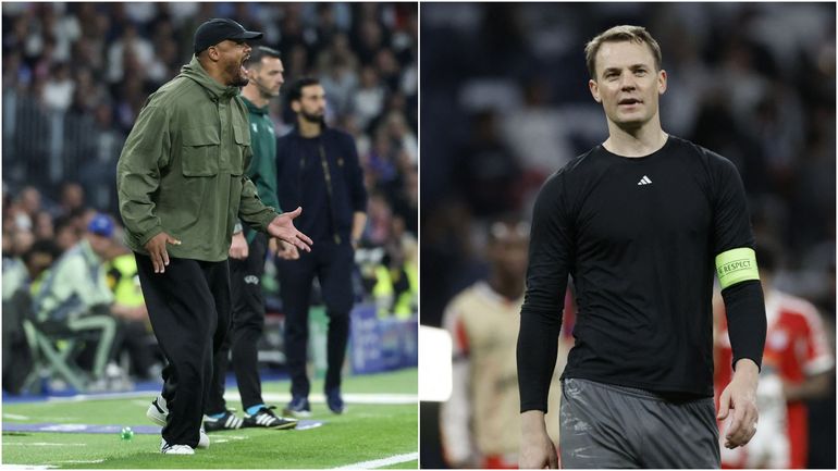 Vincent Kompany encense Manuel Neuer, homme du match de Real - Bayern à 40 ans : 