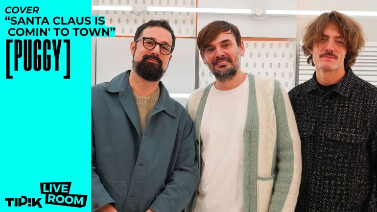 Sessions de Noël : Puggy reprend "Santa Claus Is Comin' to Town" dans la Tipik Live Room