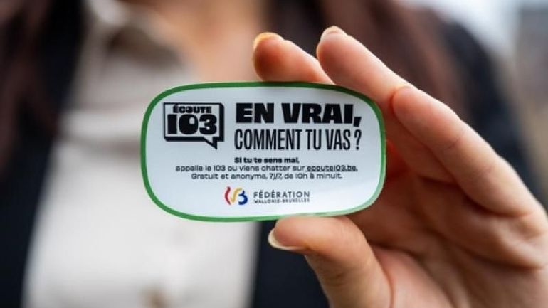 La ligne d'écoute 103 a reçu plus de 4700 appels en 2025 et renforce sa communication