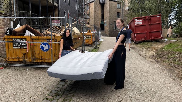 Louvain-la-Neuve : les étudiants emménagent petit à petit sur le campus avant la rentrée académique