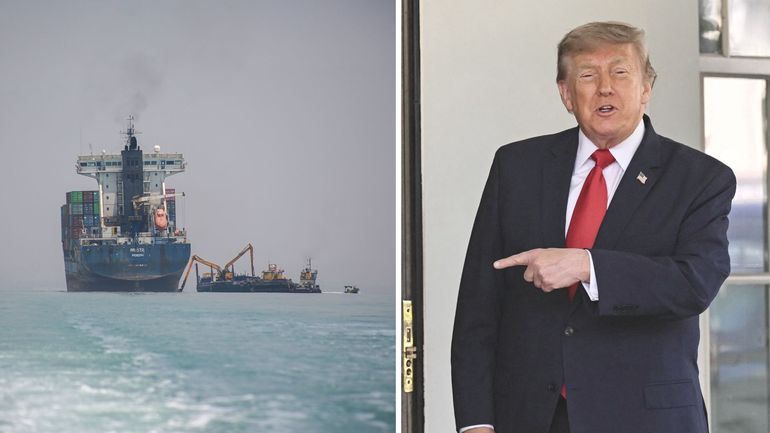 Guerre au Moyen-Orient : Donald Trump renonce à son projet de taxe de 20% sur les navires passant par le détroit d'Ormuz