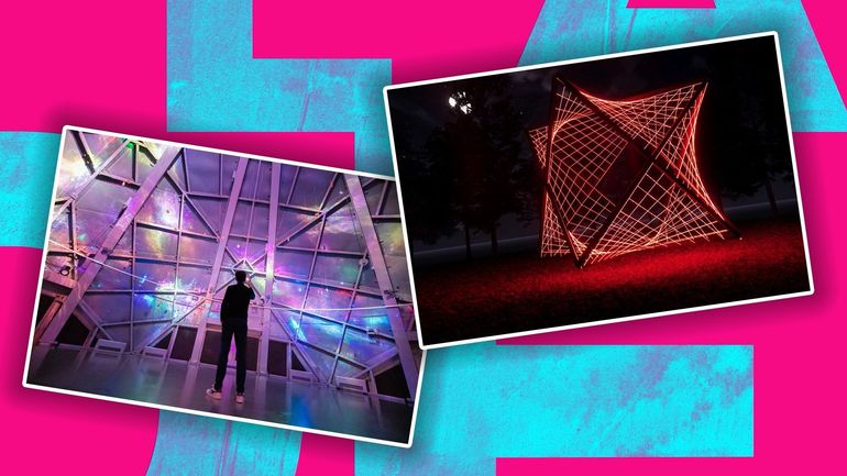 Des projections lumineuses et des rayons laser sur du verre, c’est de l’art ça ? Des projections lumineuses et des rayons laser sur du verre, c’est de l’art ça ?