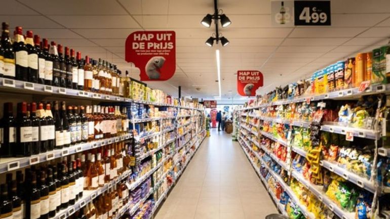 L'inflation dans les supermarchés négative selon les calculs de Testachats, une première