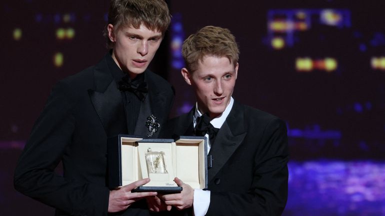 Palmarès du Festival de Cannes : Emmanuel Macchia et Valentin Campagne, prix d’interprétation masculine pour leurs rôles dans 