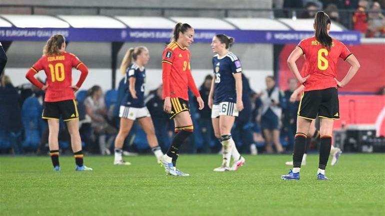 Red Flames : la Belgique bute sur l'Ecosse mais s'assure quand même des barrages