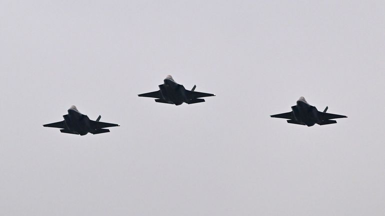 Les trois premiers F-35 belges (au lieu de quatre) ont atterri sur la base militaire de Florennes (vidéo)