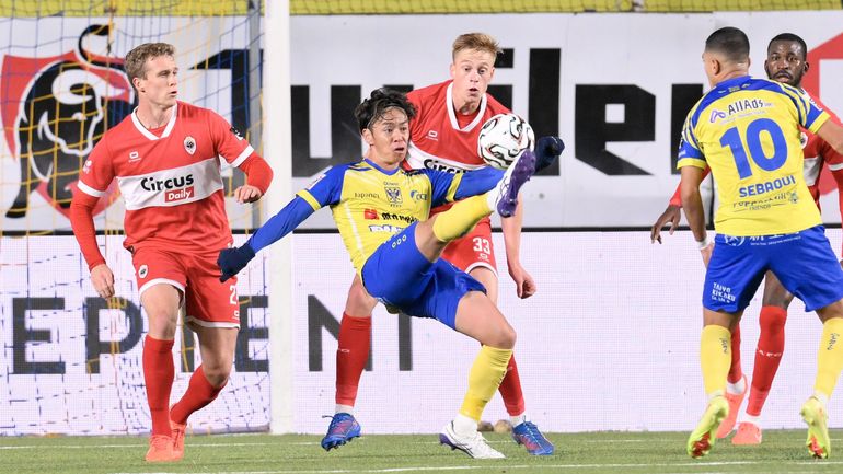 La chute libre se poursuit pour l’Antwerp : les Anversois battus à Saint-Trond La chute libre se poursuit pour l’Antwerp : les Anversois battus à Saint-Trond