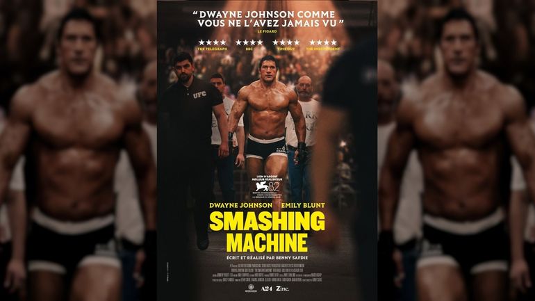 Les critiques de Cathy Immelen : Jean Dujardin, Camus ou "The Smashing Machine" Dwayne Johnson en légende du catch Les critiques de Cathy Immelen : Jean Dujardin, Camus ou "The Smashing Machine" Dwayne Johnson en légende du catch