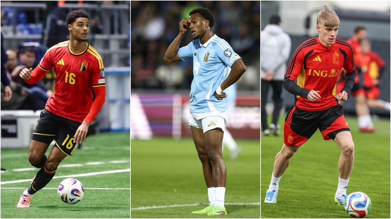 Openda, De Winter ou... De Cat : quel Diable Rouge joue le plus gros pendant ces amicaux ?