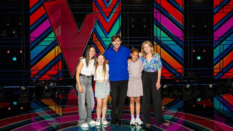 Matthew Irons présente son équipe de The Voice Kids à Samy et Lou