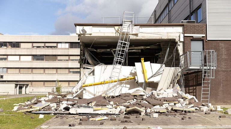Les travaux sont terminés après l'explosion sur le campus de l'UGent