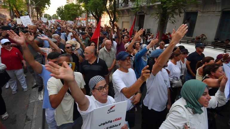 Tunisie : manifestation contre le gouvernement et les pénuries d'eau
