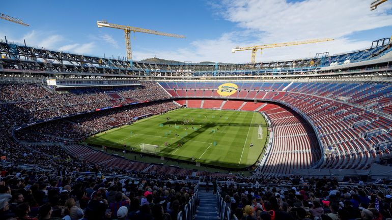 Le Barça "de retour vers le futur" avec la réouverture partielle du Camp Nou ce samedi