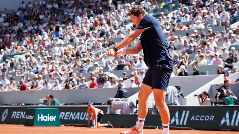 Alexander Blockx peut rêver d'une victoire pour sa 1re à Roland-Garros (Direct vidéo 17h45)