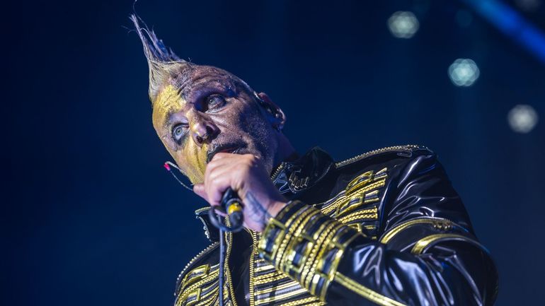 Till Lindemann : les photos du concert de ce dimanche à Anvers