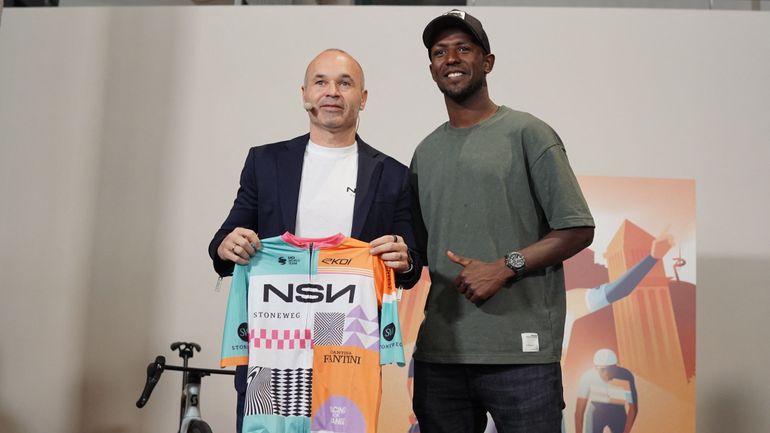 Nouvel homme fort de l'équipe NSN (ex-Israël Premier Tech), Andres Iniesta heureux d'ouvrir "un nouveau chapitre" dans le cyclisme