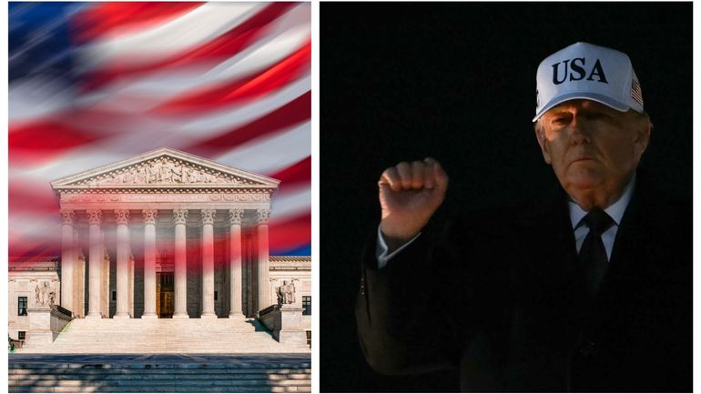 Etats-Unis : "Nous sommes fichus" si la Cour suprême rejette les droits de douane, déclare Donald Trump