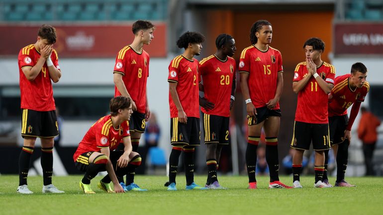Finale de l'Euro U17 : la Belgique craque face à l’Italie, l