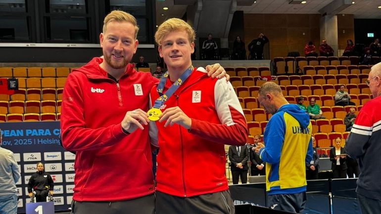 Para tennis de table : Laurens Devos étoffe un peu plus son palmarès et devient champion d’Europe pour la 5e fois d’affilée